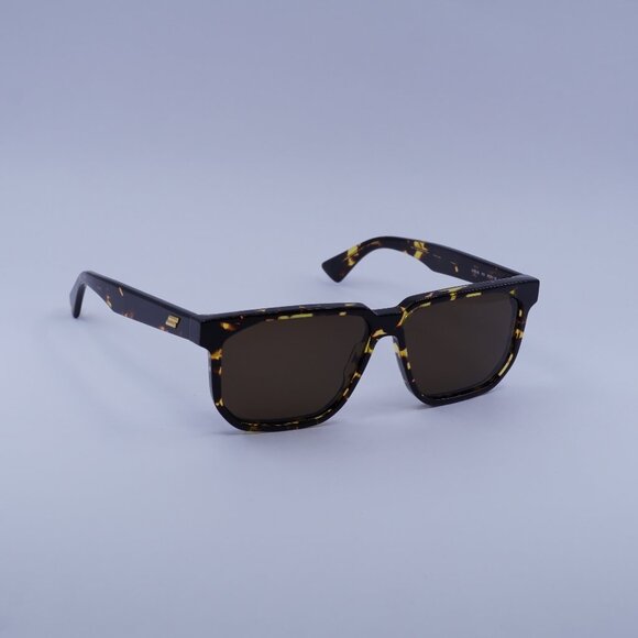 Bottega Veneta BV1033S 002 Sunglasses Havana Square Frame,...
